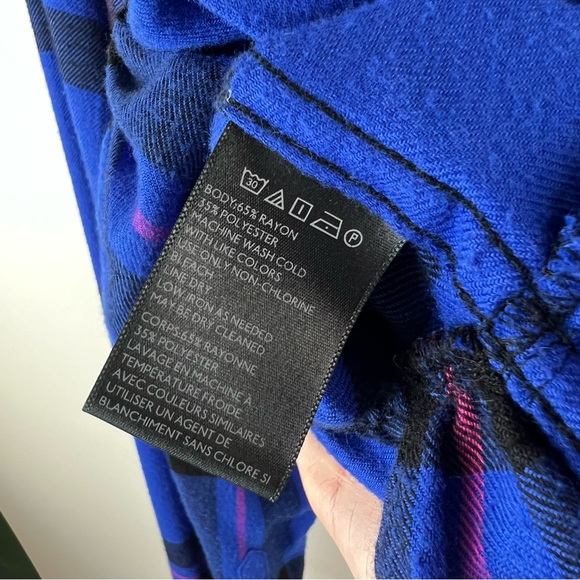 BDG Cropped Plaid Ruffle Flannel - Picture 8 of 9